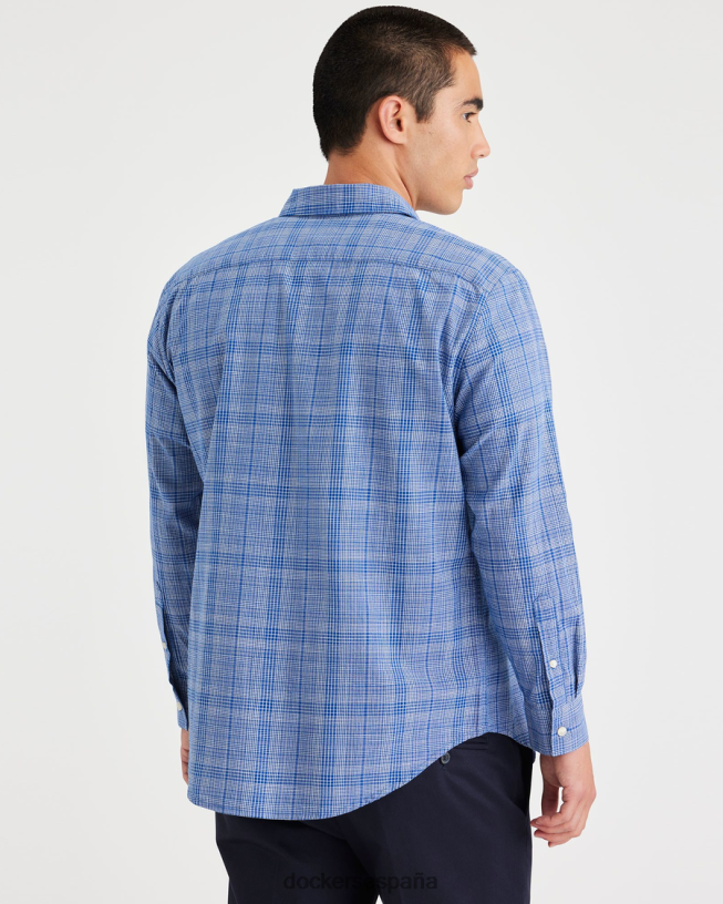 camisa informal, corte regular hombres Dockers índigo vintage efímero - azul ropa 8F0406173