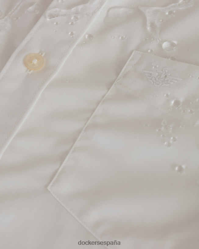 distintiva camisa antimanchas, ajuste clásico hombres Dockers blazer azul marino Dockyard - azul ropa 8F0406144