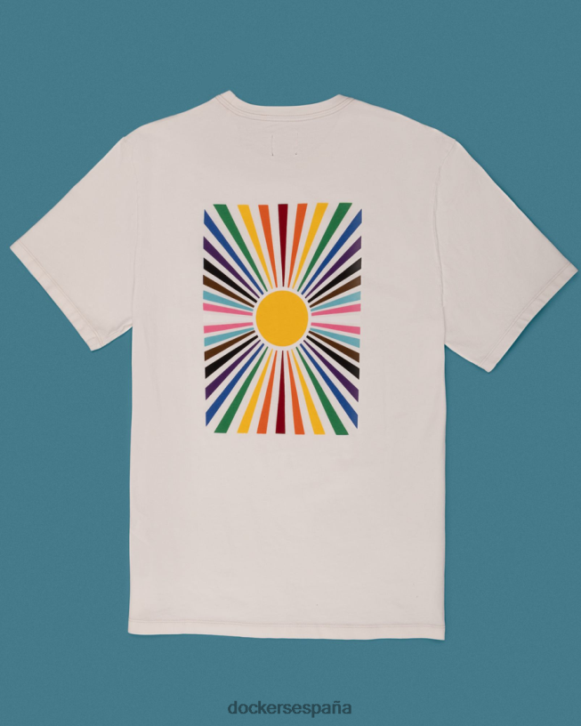 camiseta del orgullo hombres Dockers arcoiris lleno de rayos de sol ropa 8F0406404