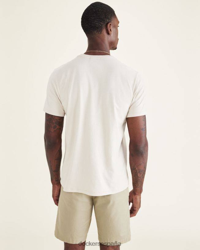camiseta gráfica (grande y alta) hombres Dockers garceta - blanca ropa 8F0406871