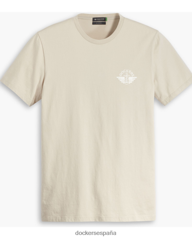 camiseta gráfica (grande y alta) hombres Dockers garceta - blanca ropa 8F0406871