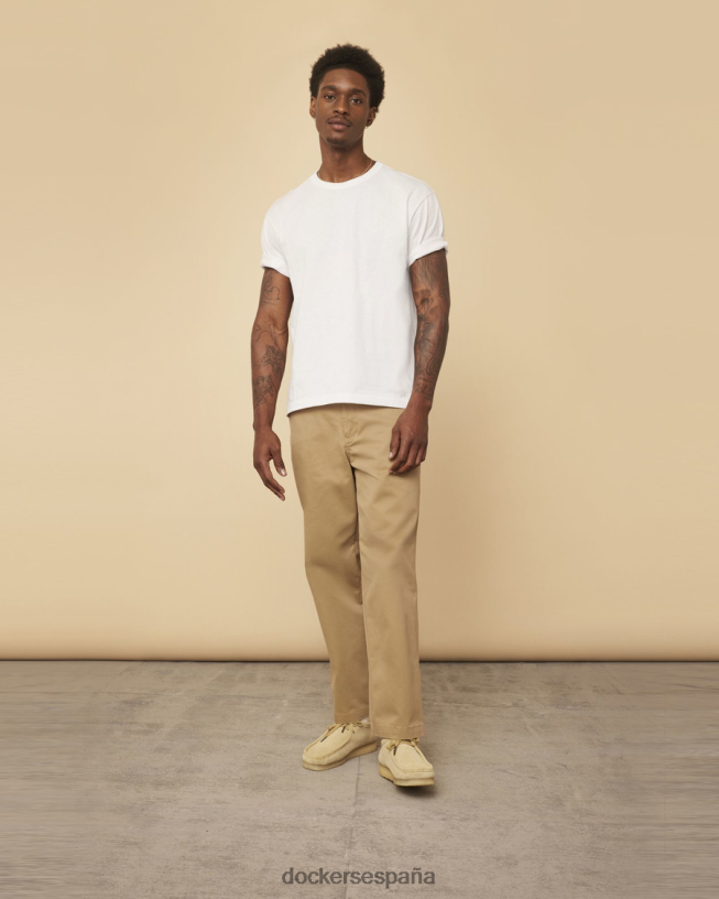 camiseta hecha en los EE. UU. hombres Dockers blanco brillante - blanco ropa 8F0406358