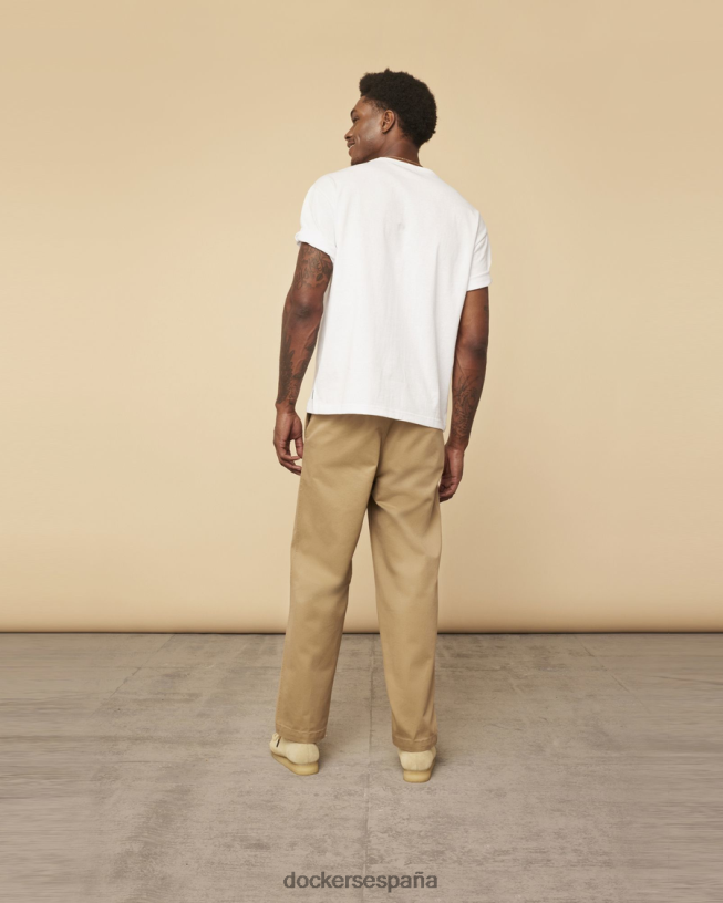 camiseta hecha en los EE. UU. hombres Dockers blanco brillante - blanco ropa 8F0406358