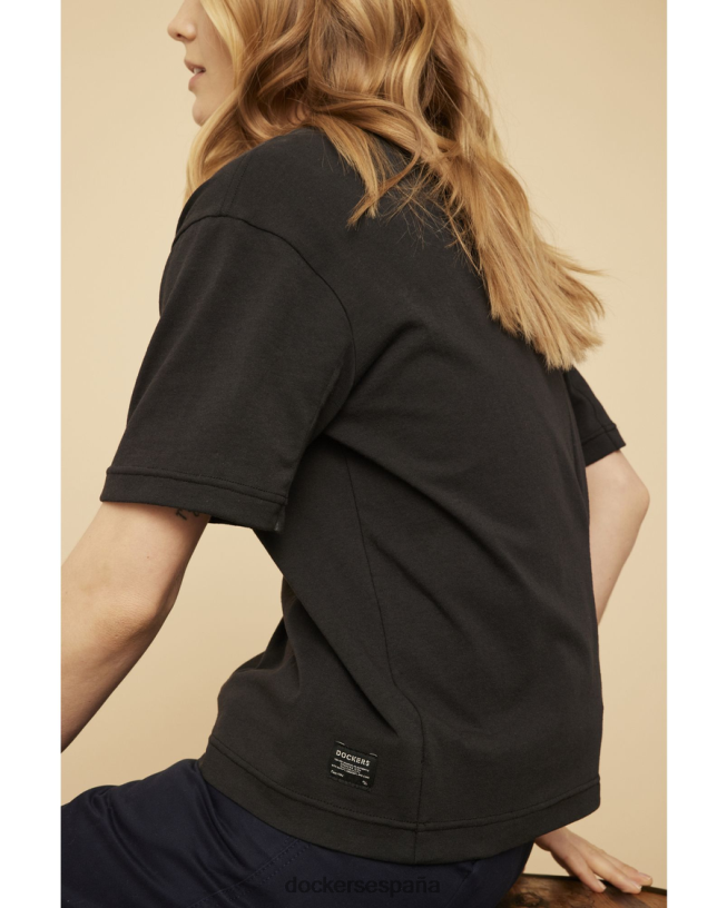 camiseta hecha en los EE. UU. hombres Dockers caviar - negro ropa 8F0406359