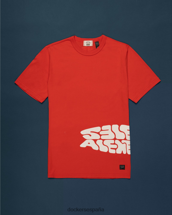 camiseta selema masekela hombres Dockers arcilla roja ropa 8F0406431