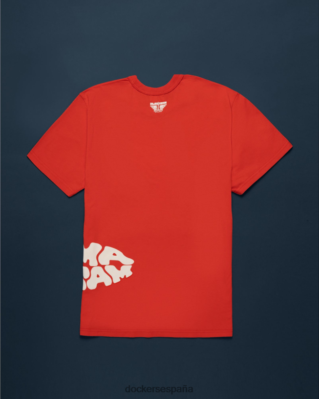 camiseta selema masekela hombres Dockers arcilla roja ropa 8F0406431