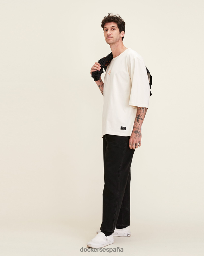 dandois relaed camiseta 3/4 hombres Dockers garceta - blanca ropa 8F0406305