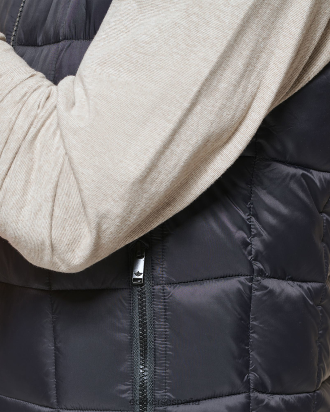 Chaleco acolchado tipo box quilt, corte estándar hombres Dockers negro ropa 8F0406838