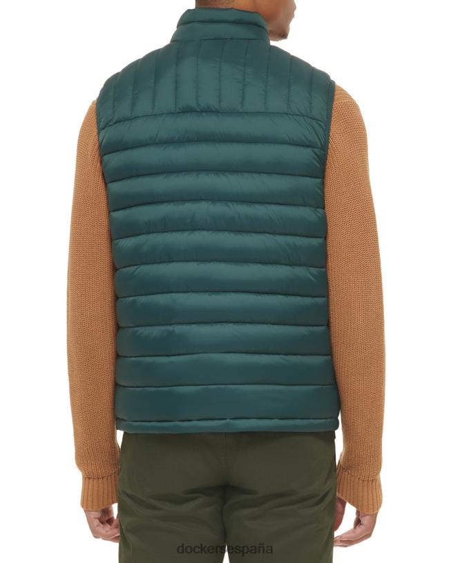 chaleco plegable de nailon ligero hombres Dockers bosque mágico - verde ropa 8F0406386