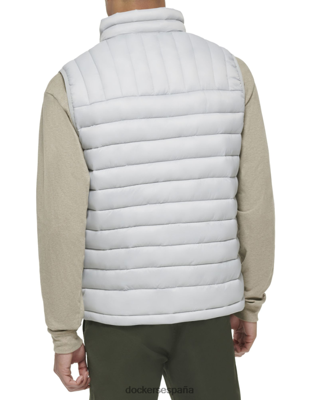 chaleco plegable de nailon ligero hombres Dockers lámina - gris ropa 8F0406389