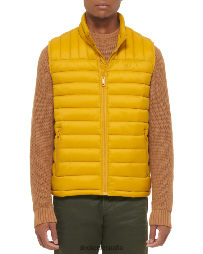 chaleco plegable de nailon ligero hombres Dockers oropel - amarillo ropa 8F0406388