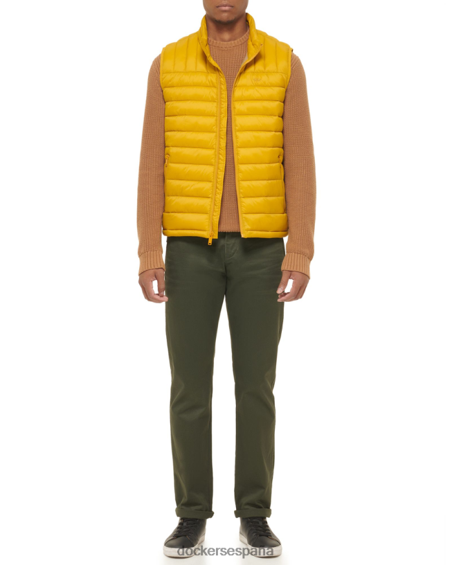 chaleco plegable de nailon ligero hombres Dockers oropel - amarillo ropa 8F0406388