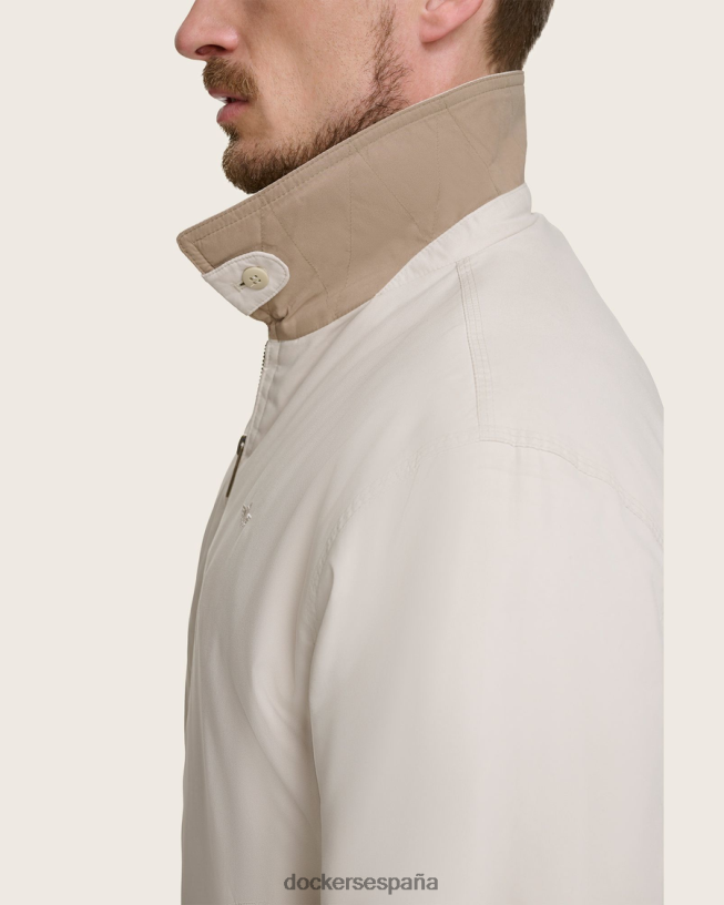 chaqueta bomber holgada de microsarga hombres Dockers caqui ropa 8F0406323
