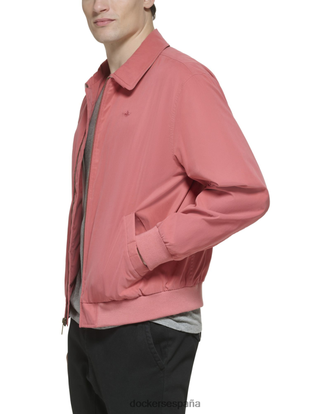 chaqueta bomber holgada de microsarga hombres Dockers rojo nantucket ropa 8F0406325