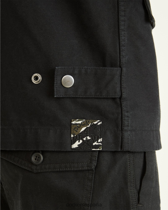 chaqueta de trabajo colección jon rose hombres Dockers hermoso negro ropa 8F0406397