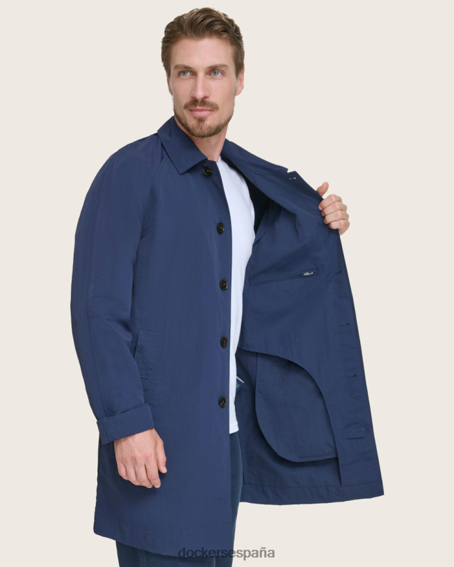 gabardina de tela de vela hombres Dockers Azul marino ropa 8F0406409