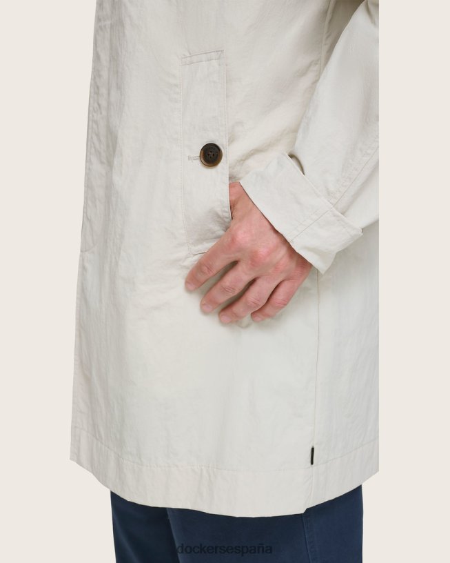gabardina de tela de vela hombres Dockers caqui ropa 8F0406408