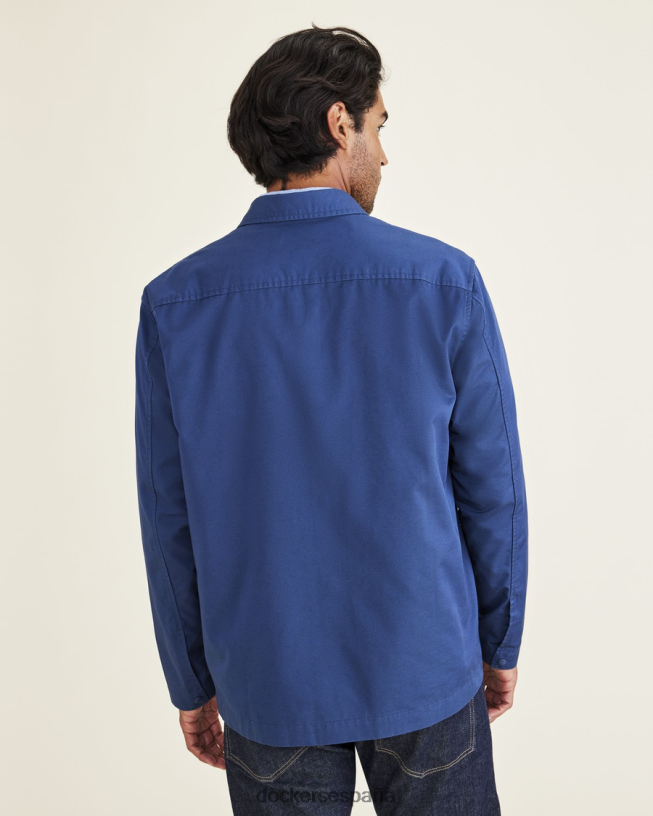ir chaqueta camisera, corte regular hombres Dockers océano azul ropa 8F0406595