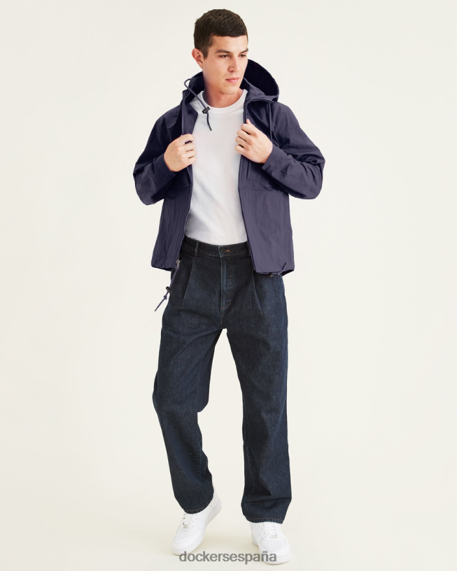parka malbón hombres Dockers blazer azul marino - azul ropa 8F0406434