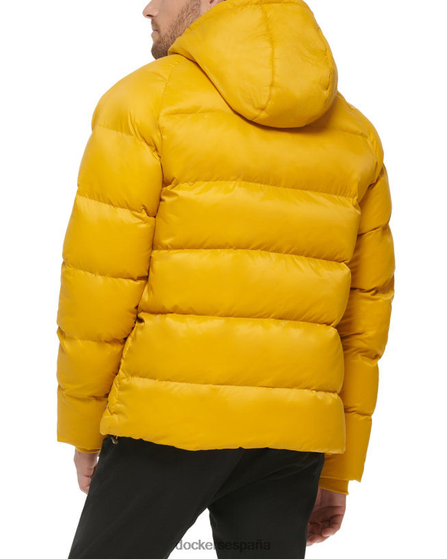 parka ártica acolchada con capucha hombres Dockers quimera - amarillo ropa 8F0406413