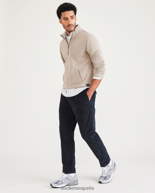 California Khakis sin cordones, corte cónico recto hombres Dockers blazer azul marino - azul ropa 8F0406574