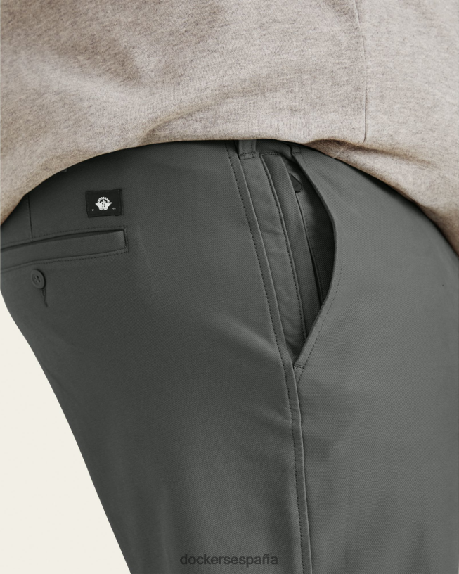 Chinos de punto cómodo, corte recto (grandes y altos) hombres Dockers trucha arcoíris - gris ropa 8F0406885
