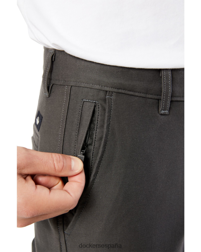 Chinos de punto cómodo, corte recto. hombres Dockers trucha arcoíris - gris ropa 8F0406226