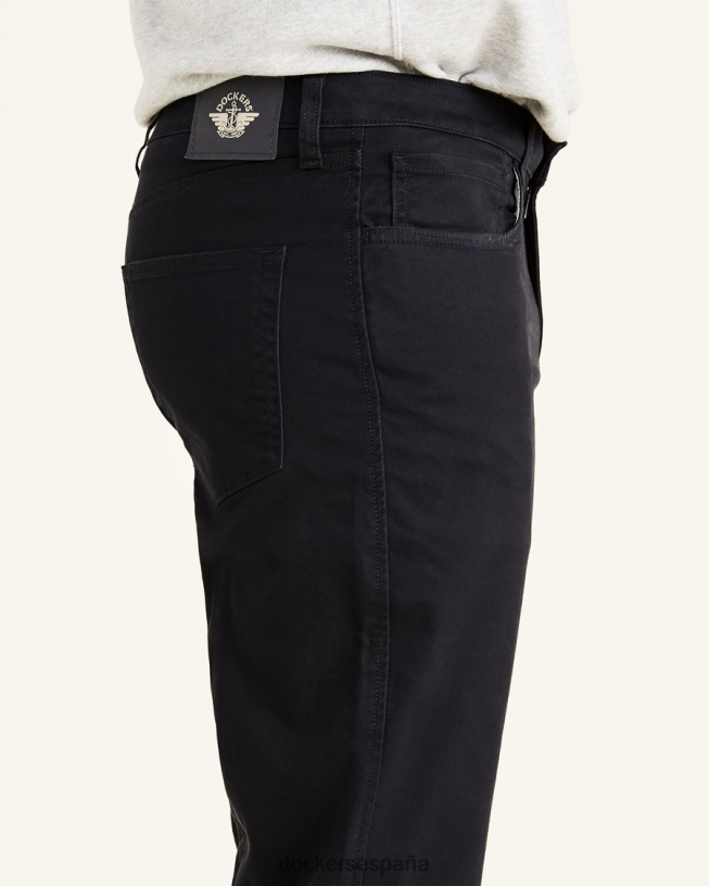 Pantalón corte jean, corte recto (grandes y altos) hombres Dockers negro ropa 8F0406472