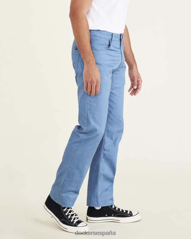 Pantalón corte jean, corte recto (grandes y altos) hombres Dockers vista al mar - azul ropa 8F0406894