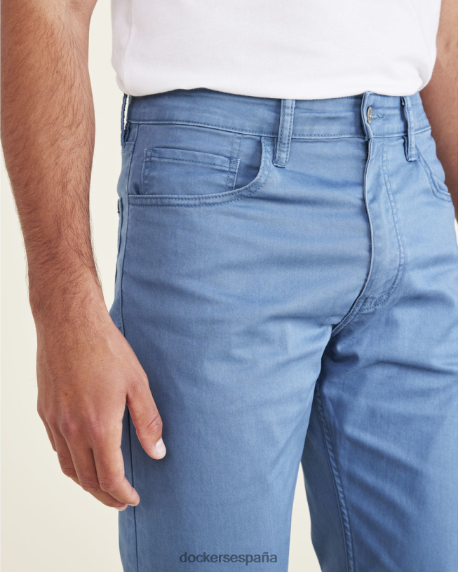 Pantalón corte jean, corte recto (grandes y altos) hombres Dockers vista al mar - azul ropa 8F0406894