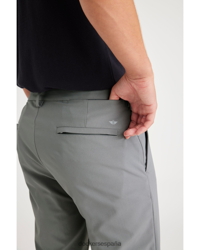 Vaya chino, corte cónico delgado con tejido de aire. hombres Dockers piel de tiburón - gris ropa 8F040666