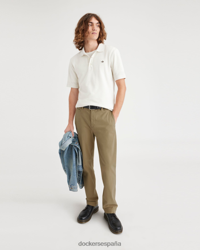 caquis california, corte recto hombres Dockers cosecha de oro - caqui ropa 8F0406767