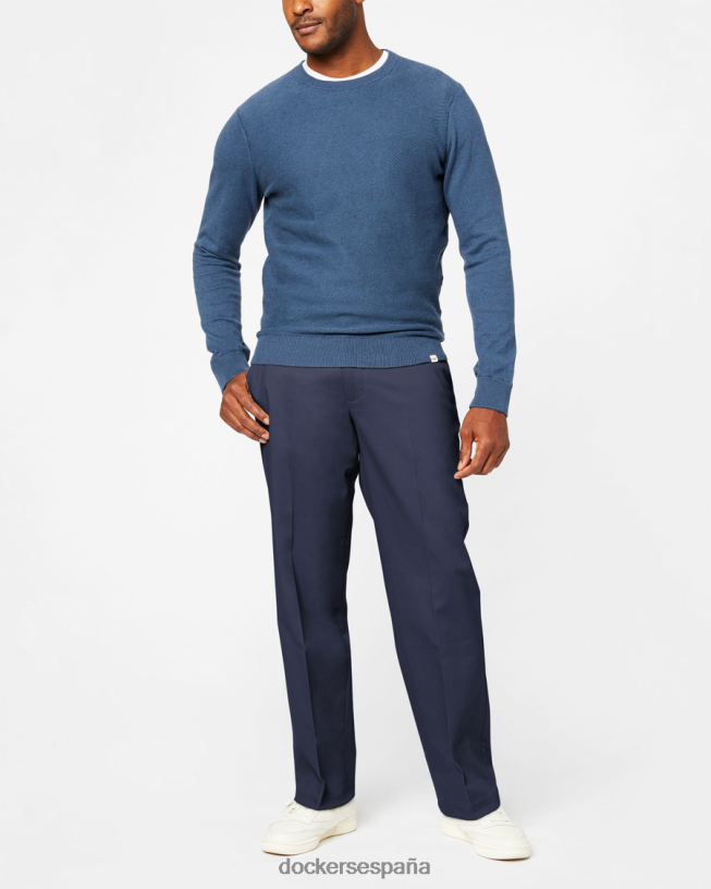 caquis característicos, ajuste relajado hombres Dockers Azul marino ropa 8F040676