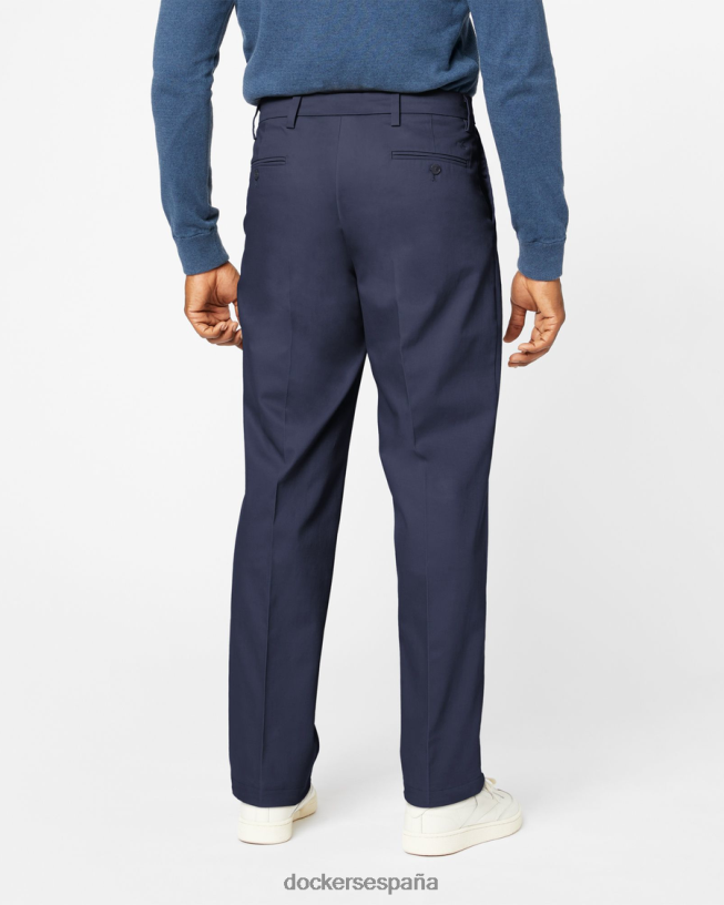 caquis característicos, ajuste relajado hombres Dockers Azul marino ropa 8F040676