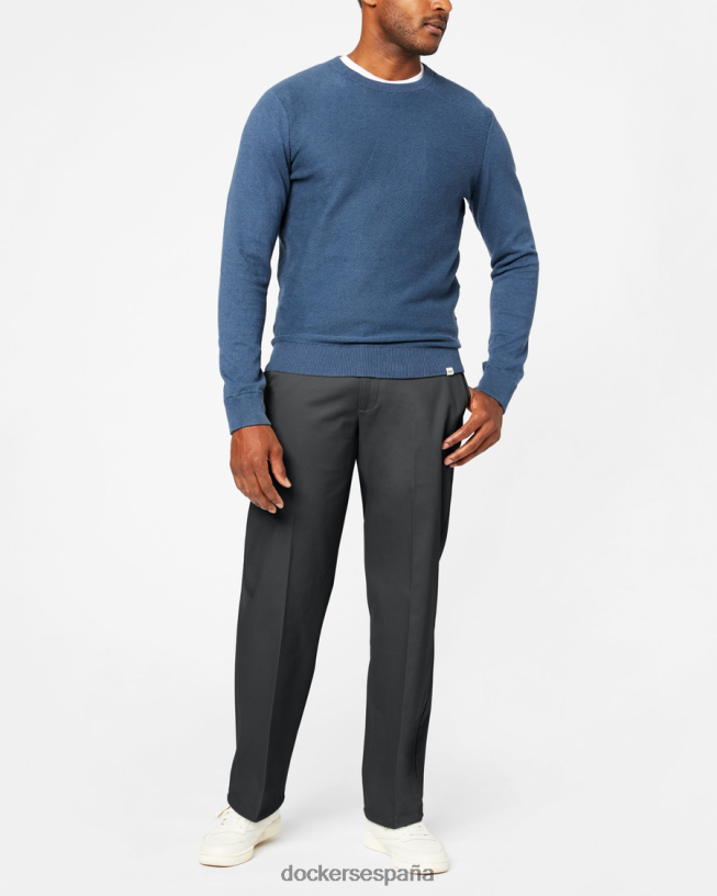 caquis característicos, ajuste relajado hombres Dockers trucha arcoíris - gris ropa 8F040677