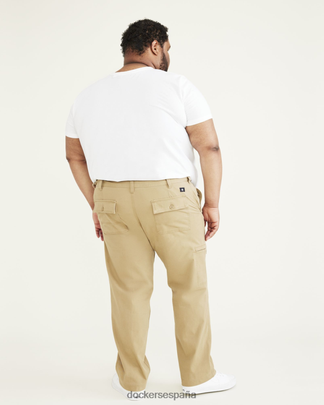cargos favoritos, corte recto (grandes y altos) hombres Dockers nuevo caqui británico ropa 8F0406474