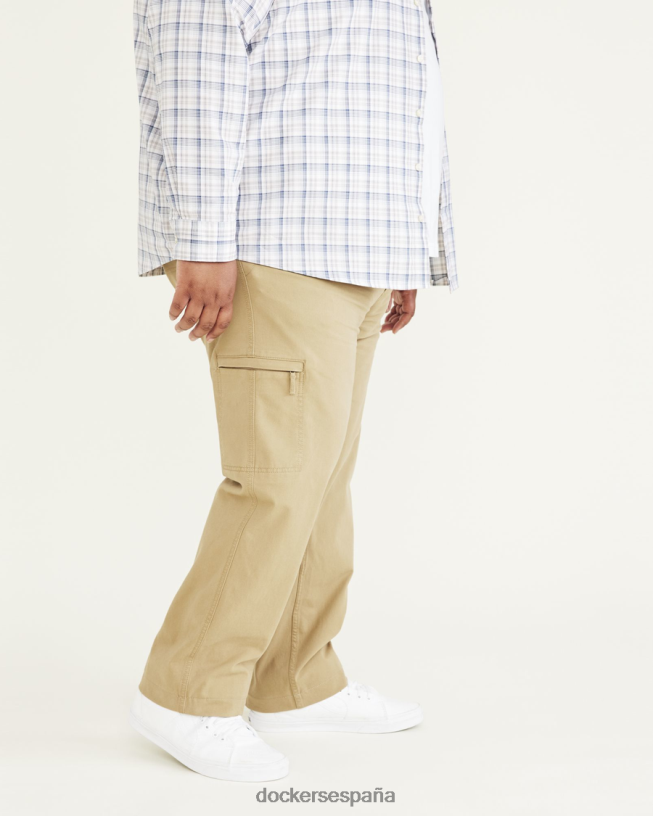 cargos favoritos, corte recto (grandes y altos) hombres Dockers nuevo caqui británico ropa 8F0406474
