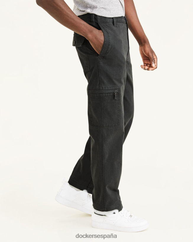 cargos favoritos, corte recto (grandes y altos) hombres Dockers trucha arcoíris - gris ropa 8F0406475