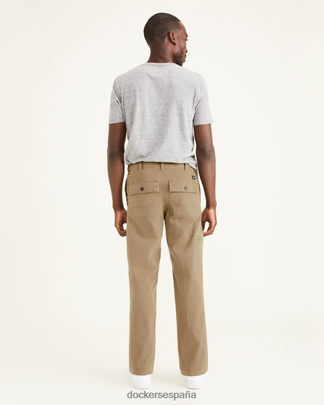 cargos favoritos, corte recto hombres Dockers nuevo caqui británico ropa 8F0406377