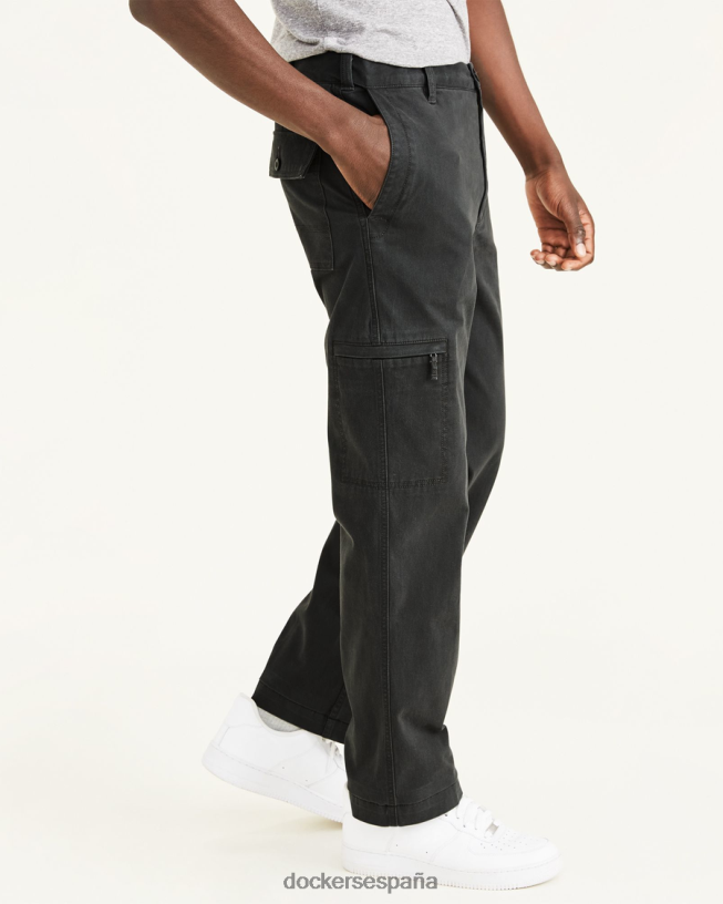 cargos favoritos, corte recto hombres Dockers trucha arcoíris - gris ropa 8F0406378