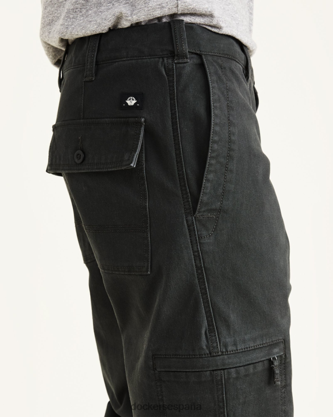 cargos favoritos, corte recto hombres Dockers trucha arcoíris - gris ropa 8F0406378