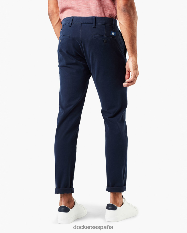 chinos definitivos, corte ceñido hombres Dockers pembroke - azul ropa 8F0406367