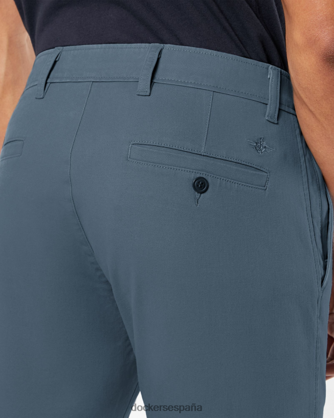 chinos definitivos, corte ceñido hombres Dockers vista al mar - azul ropa 8F0406768