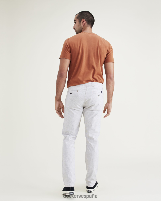 chinos definitivos, corte entallado hombres Dockers nutria - gris ropa 8F0406791