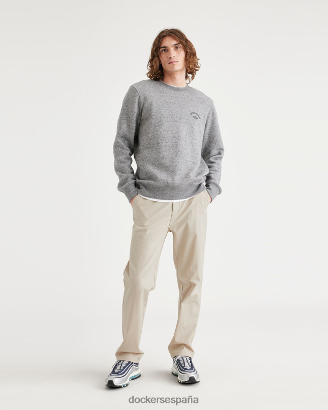 chinos definitivos, corte recto hombres Dockers Sáhara caqui ropa 8F04069