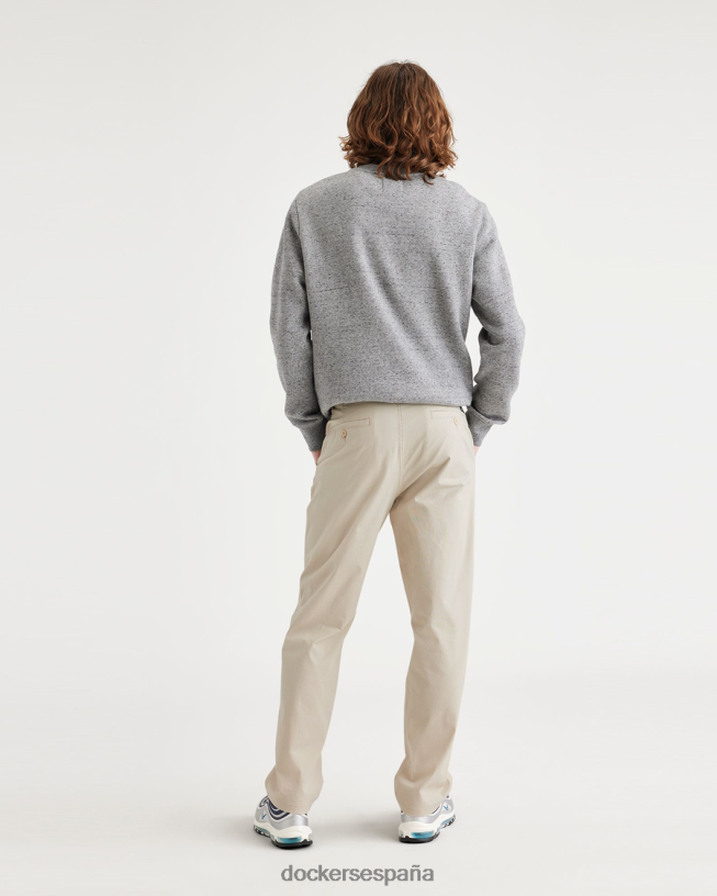 chinos definitivos, corte recto hombres Dockers Sáhara caqui ropa 8F04069