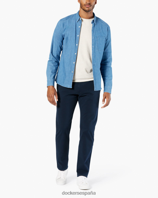 chinos definitivos, corte recto hombres Dockers pembroke - azul ropa 8F04067