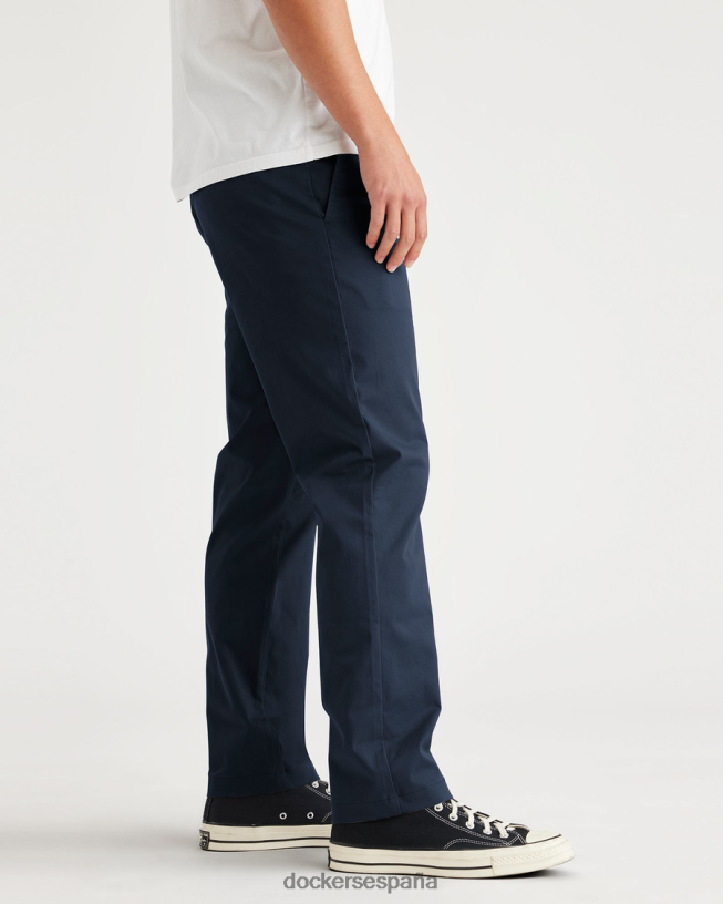 chinos esenciales, corte ajustado hombres Dockers blazer azul marino - azul ropa 8F0406284