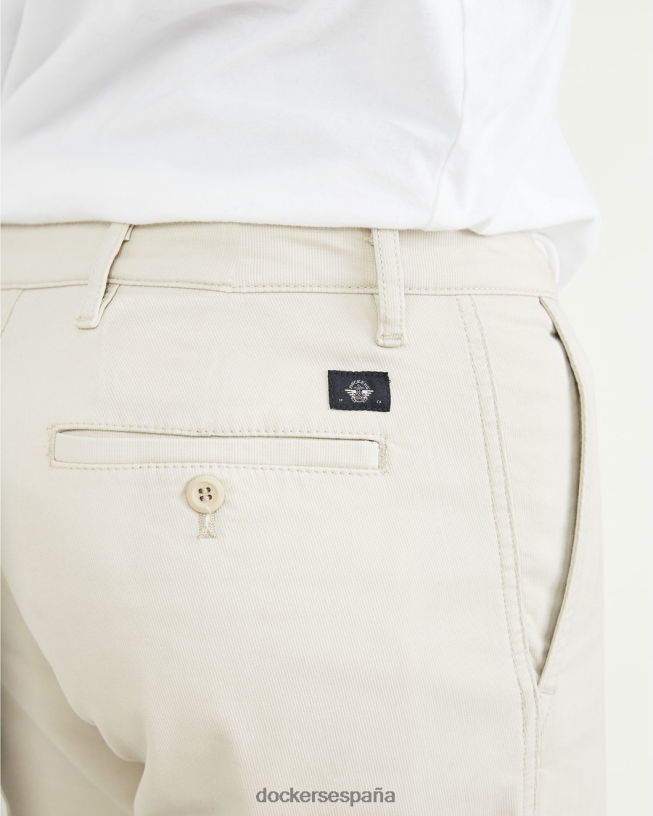 chinos originales, corte ajustado hombres Dockers Sáhara caqui ropa 8F0406738
