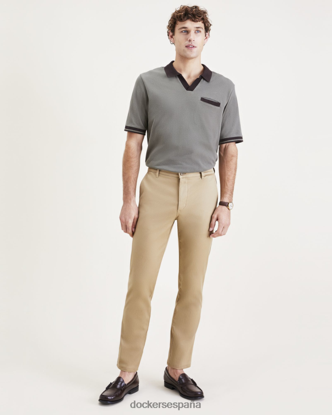 chinos originales, corte ajustado hombres Dockers cosecha de oro - bronceado ropa 8F0406273